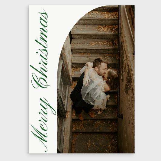 Arched Holiday Card