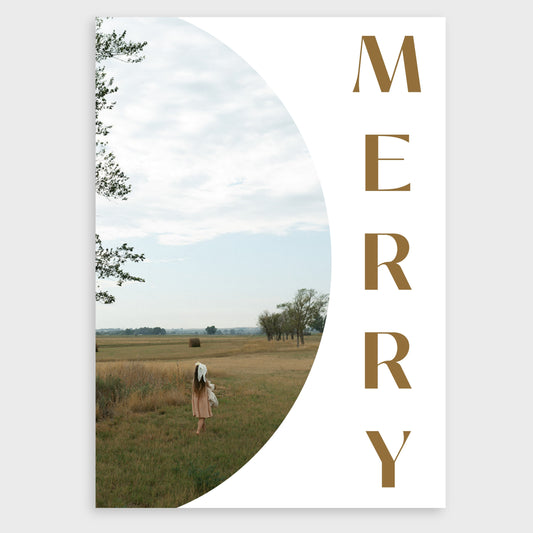 Minimal Holiday Card